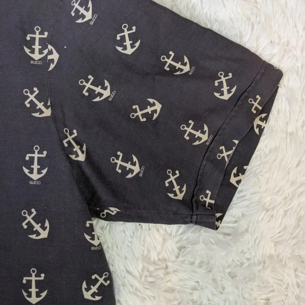 Gucci anchor print